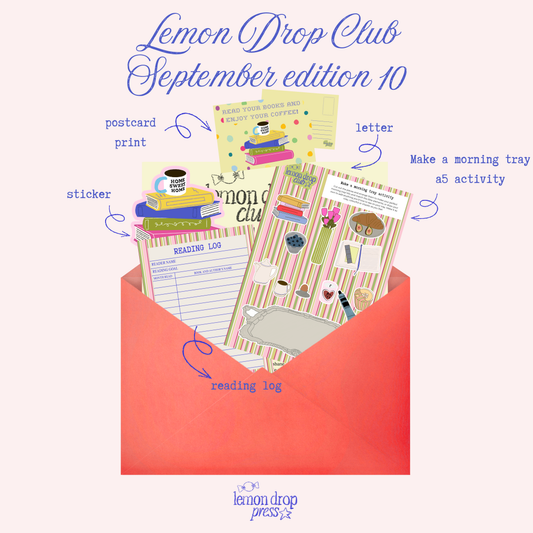 Lemon Drop Club - a monthly snail mail club!
