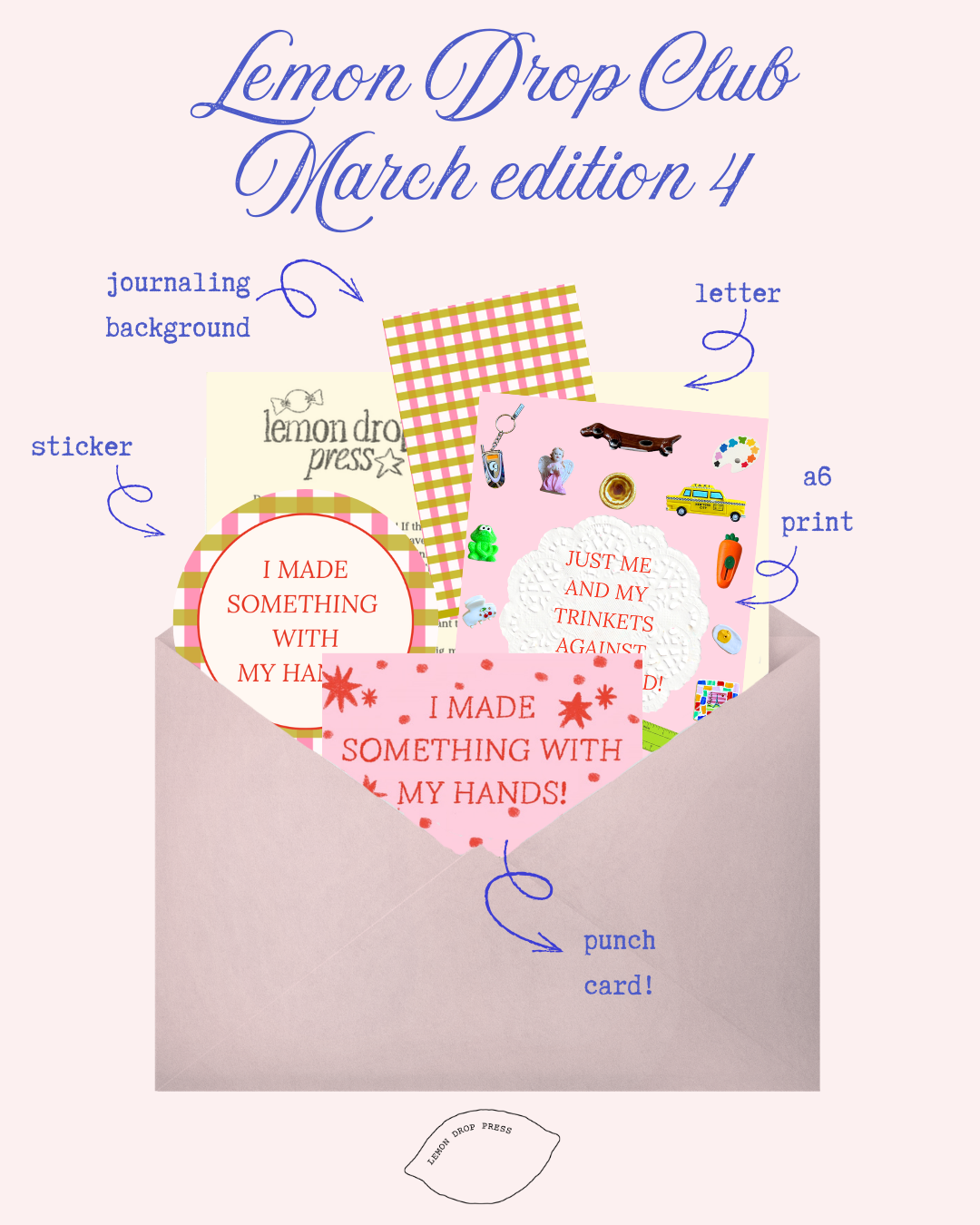 Lemon Drop Club - a monthly subscription!