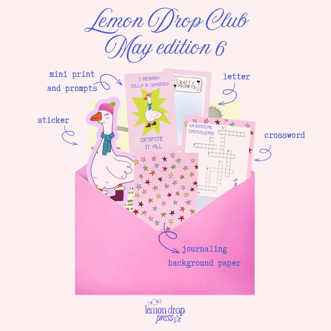 Lemon Drop Club - a monthly snail mail club!