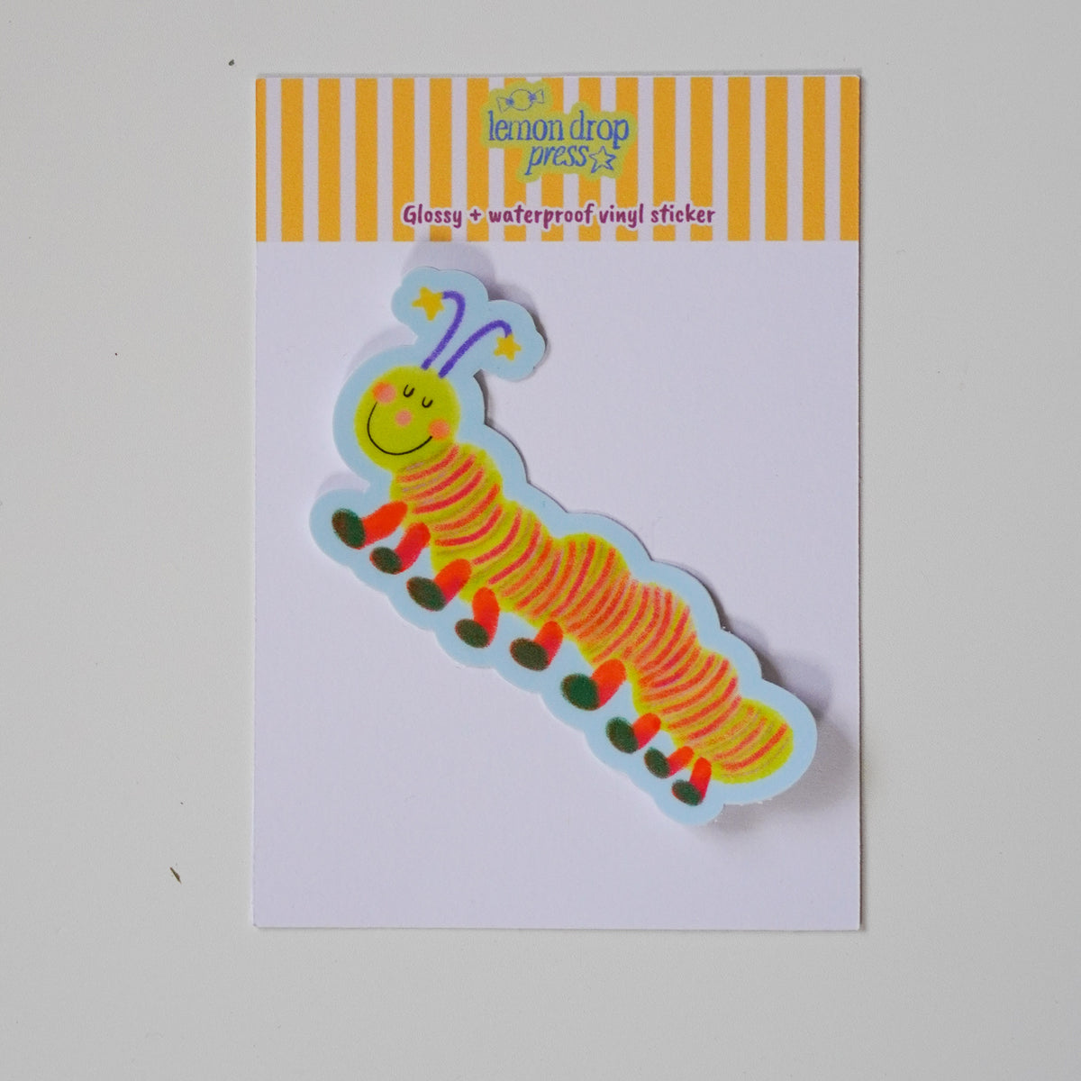 Caterpillar Sticker