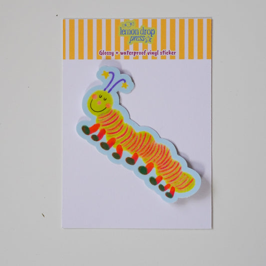 Caterpillar Sticker