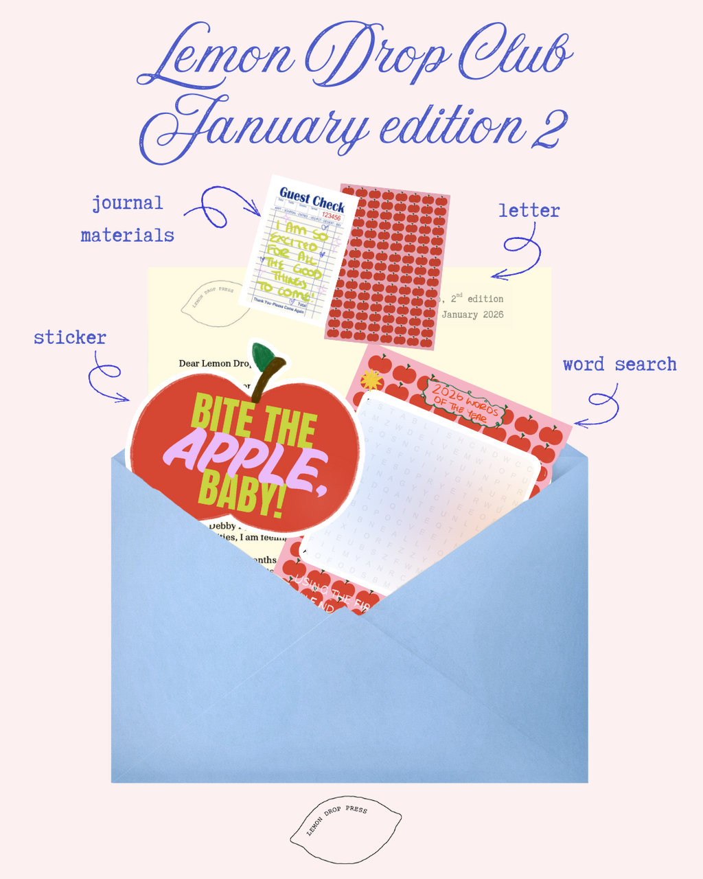 Lemon Drop Club - a monthly subscription!