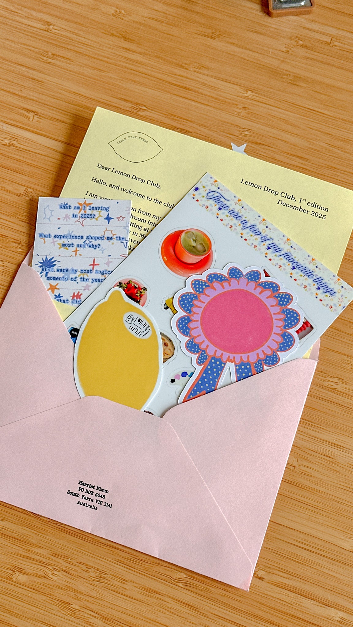 Lemon Drop Club - December 2025 edition 1