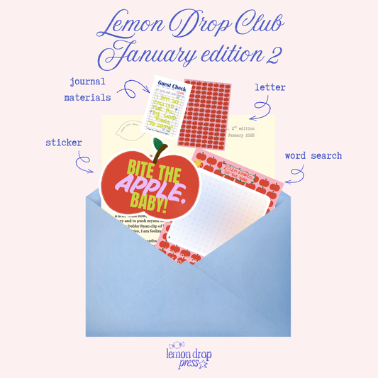 Lemon Drop Club - January 2026 edition 2
