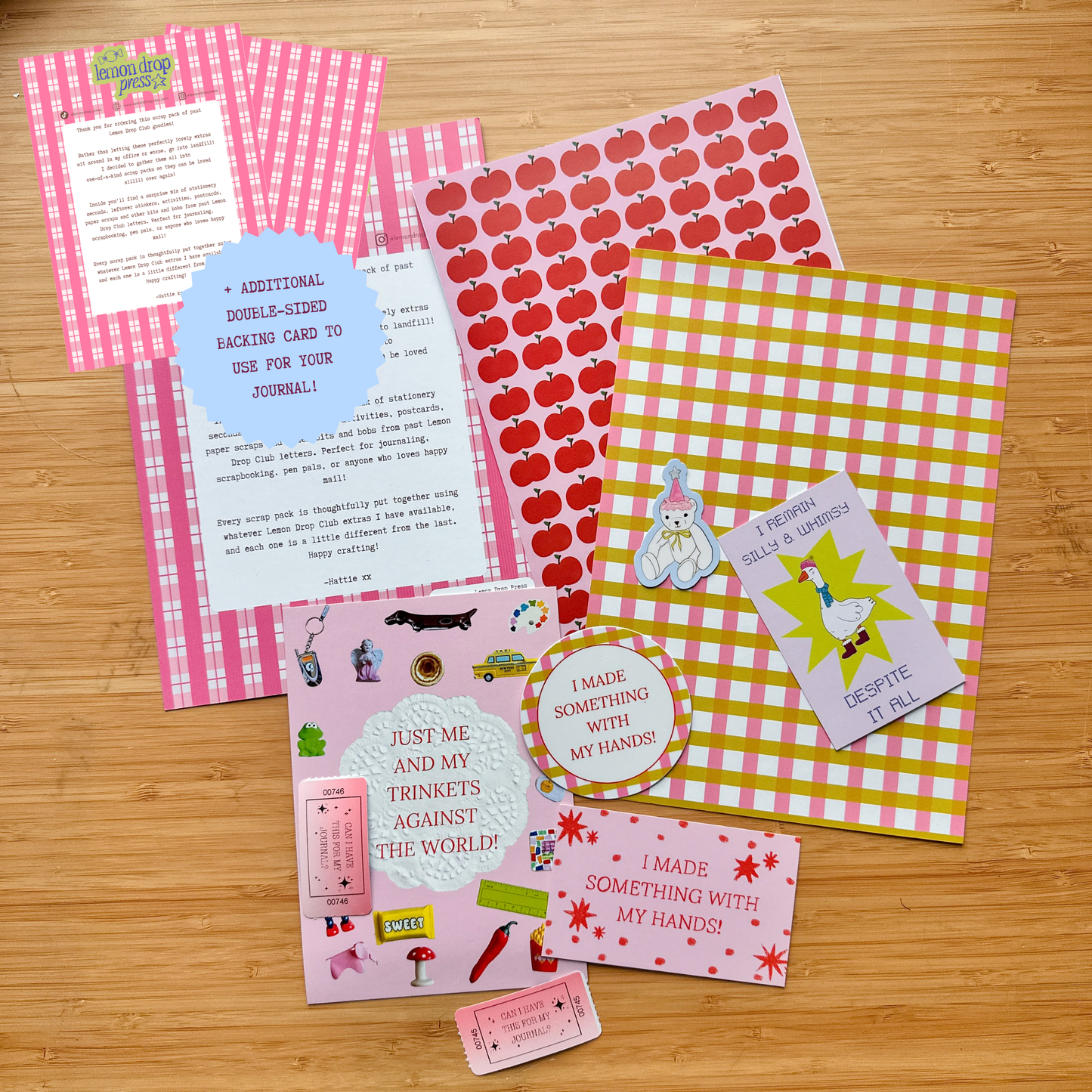 Lemon Drop Club Scrap Packs!